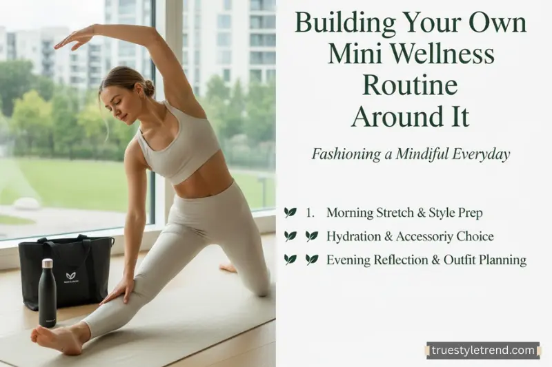 building your own mini wellness routine around It