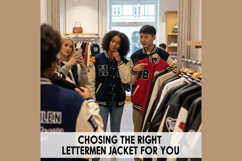 choosing the right letterman jacket for you