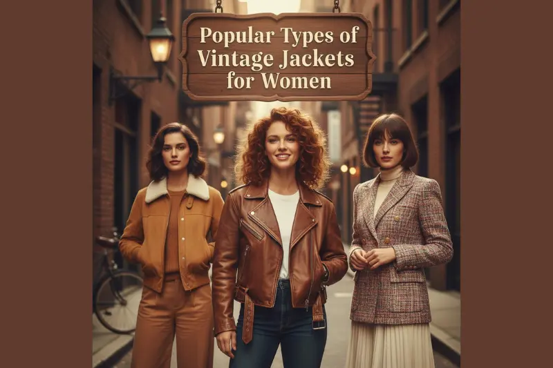popular types of vintage jackets for women