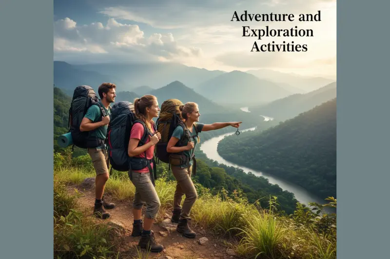 adventure and exploration activities