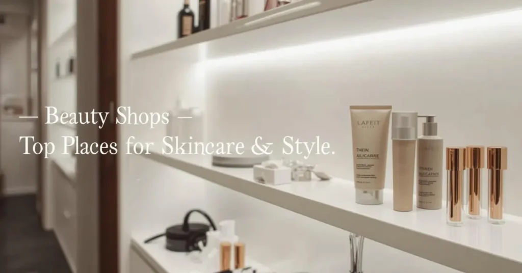 beauty shops - top places for skincare & style