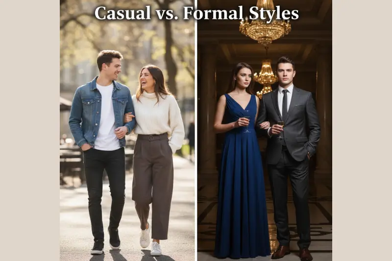 casual vs formal styles