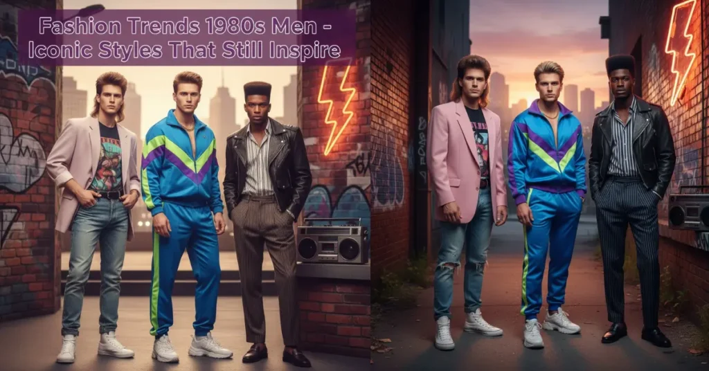 fashion trends 1980s men - iconic styles that still inspire