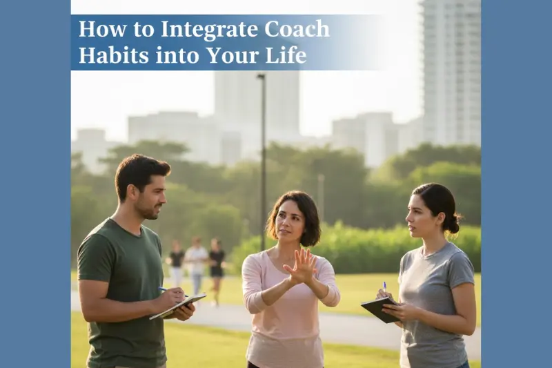 how to integrate coach habits into your life