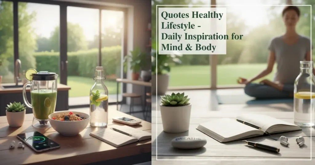 quotes healthy lifestyle - daily inspiration for mind & body
