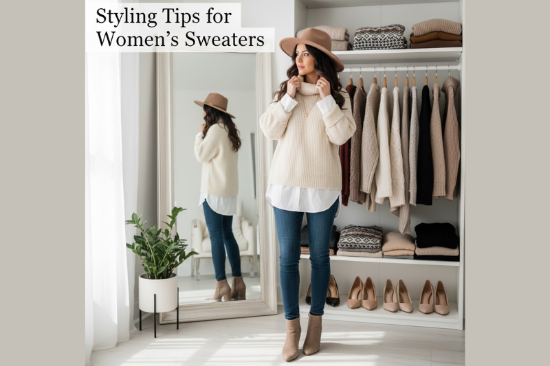 styling tips for women’s sweaters