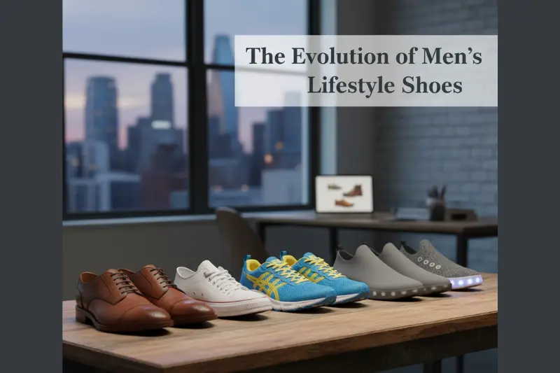 the evolution of men’s lifestyle shoes