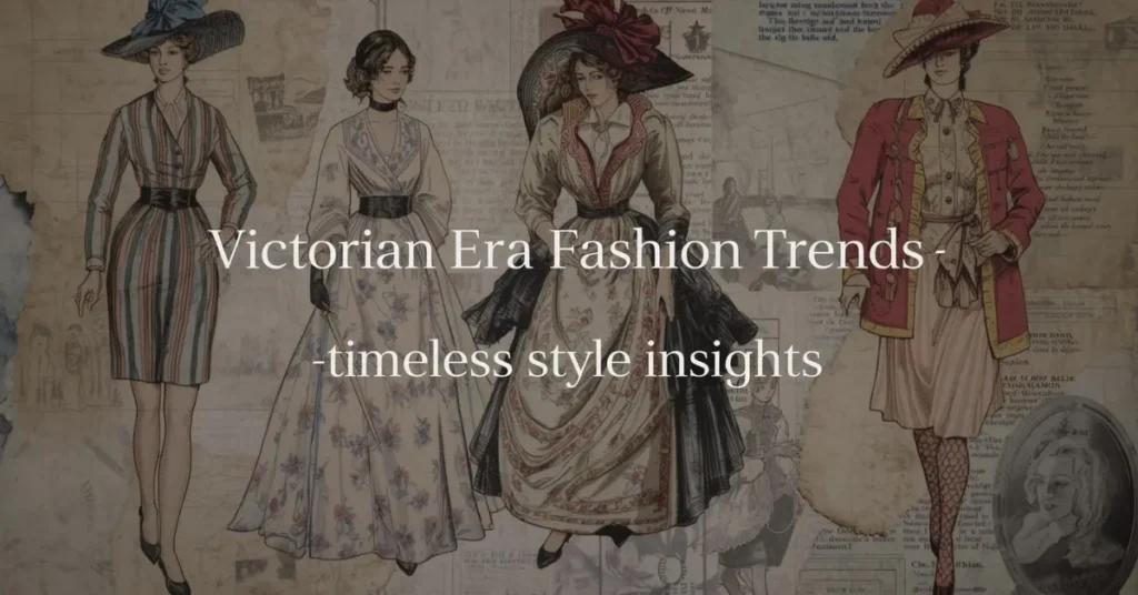 victorian era fashion trends - timeless style insights