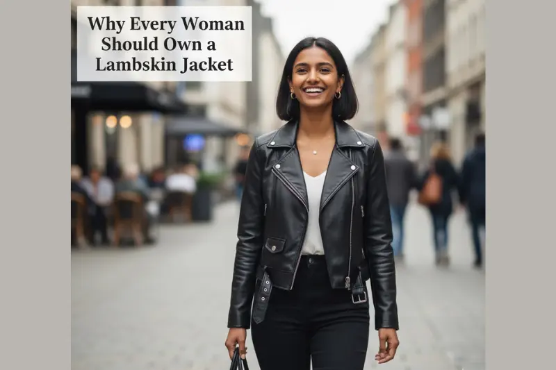 why every woman should own a lambskin jacket
