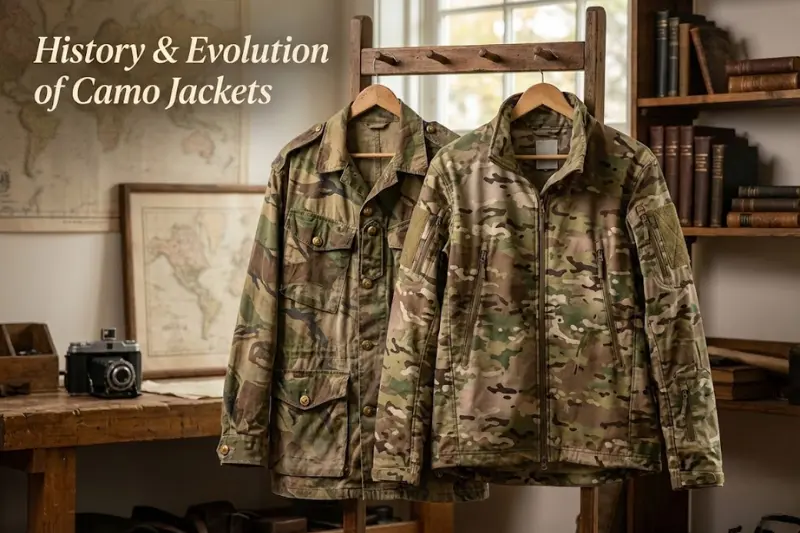 history & evolution of camo jackets