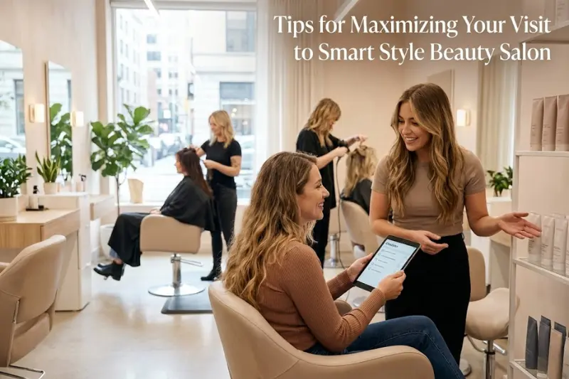 tips for maximizing your visit to smart style beauty salon