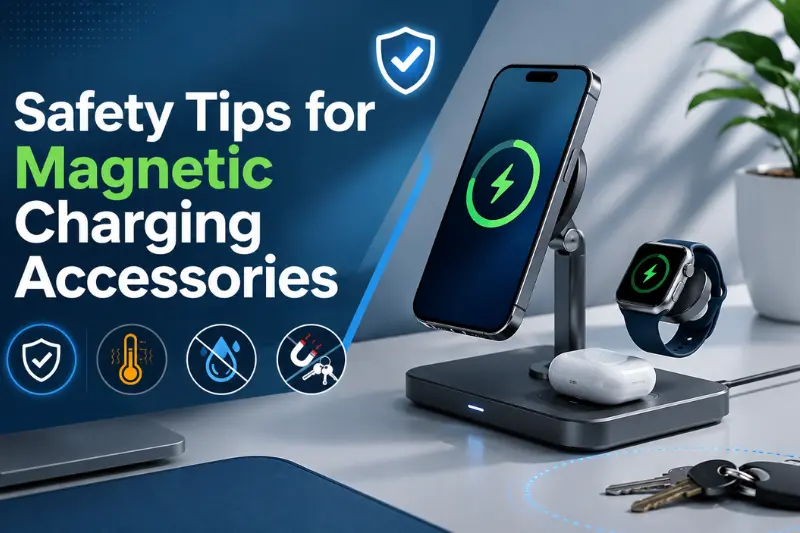 safety tips for magnetic charging accessories