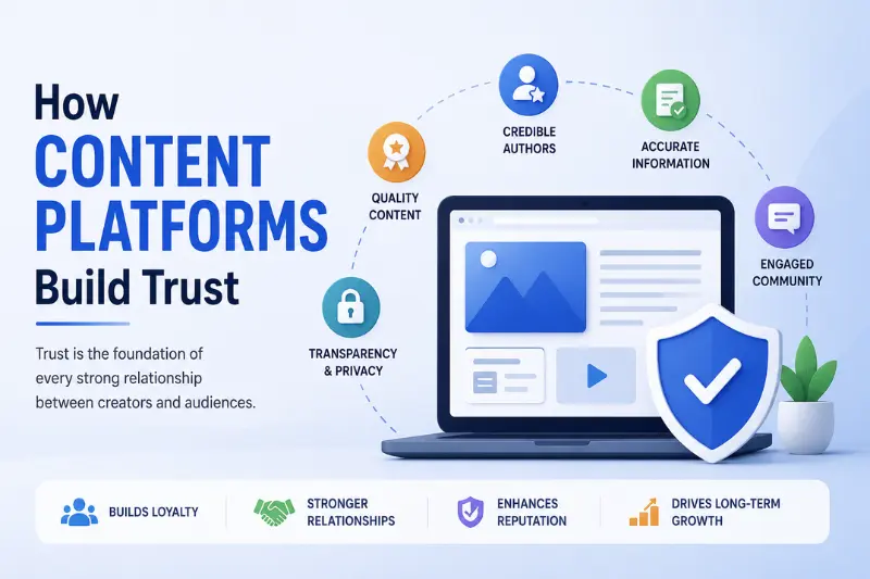 how content platforms build trust