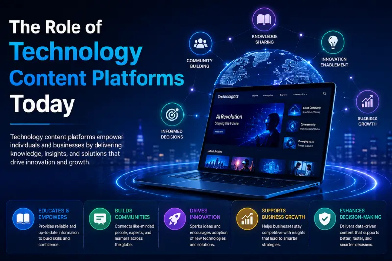 the role of technology content platforms today